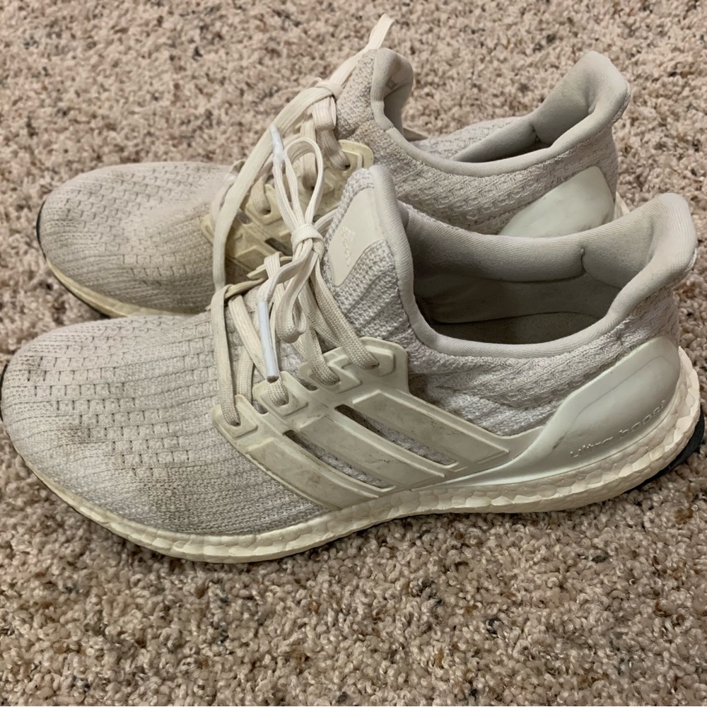 White Ultraboosts